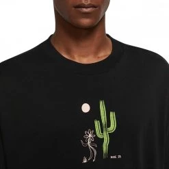 NIKE SB T-SHIRT DANCING CACTUS Nero -Offerta Economica Novità nike sb dq1860 t shirt dancing cactus street style uomo 044740601 010 3