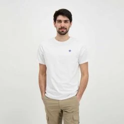 NORTH SAILS T-SHIRT MINI LOGO Bianco -Offerta Economica Novità north sails 692791000 t shirt mini logo casual uomo 045022801 0101 4