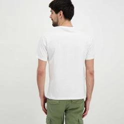 NORTH SAILS T-SHIRT MACRO LOGO Bianco -Offerta Economica Novità north sails 692792000 t shirt macro logo casual uomo 045023401 0101 4