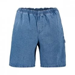 OBEY BERMUDA JEAN EASY DENIM CARPENTER Azzurro