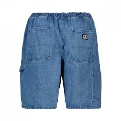 OBEY BERMUDA JEAN EASY DENIM CARPENTER Azzurro -Offerta Economica Novità obey 22mc0000092 bermuda jean easy denim carpenter street style uomo 044934301 lin 3