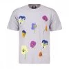 T-SHIRT OBEY PRESSED DAISIES BLOTCH TIE DYE Viola