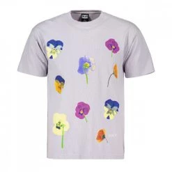 T-SHIRT OBEY PRESSED DAISIES BLOTCH TIE DYE Viola