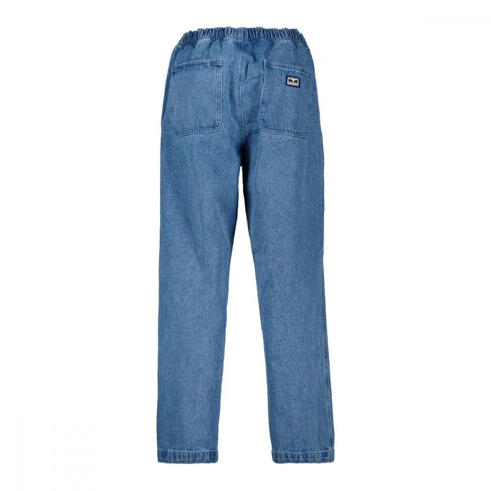 OBEY PANTALONE DENIM EASY Azzurro 5 OBEY PANTALONE DENIM EASY Azzurro - immagine 3