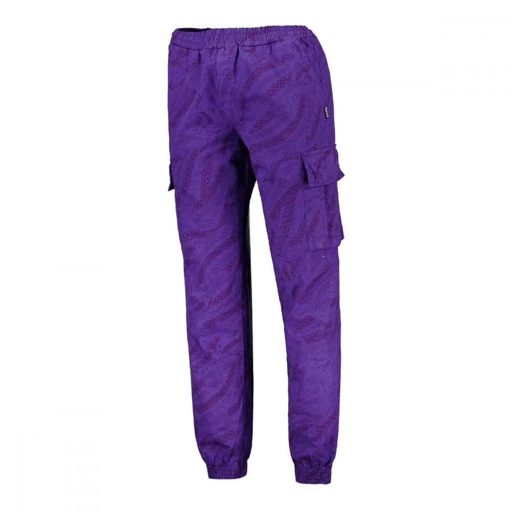 OCTOPUS PANTALONI DECO CARGO JOGGER Viola 4 OCTOPUS PANTALONI DECO CARGO JOGGER Viola - immagine 2