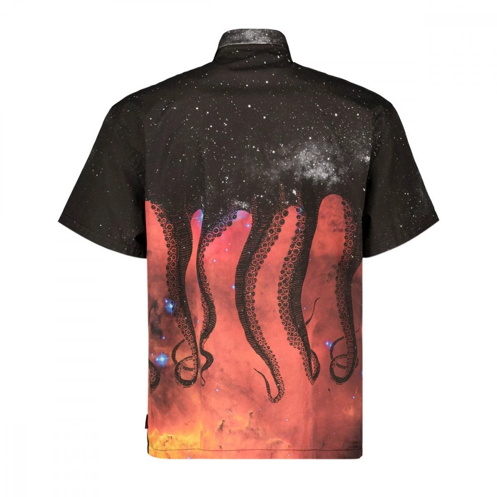 CAMICIA MANICA CORTA OCTOPUS GALAXY Nero 4 CAMICIA MANICA CORTA OCTOPUS GALAXY Nero - immagine 2