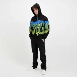 FELPA CON CAPPUCCIO OCTOPUS DRAFT Nero -Offerta Economica Novità octopus 22sosh11 felpa con cappuccio octopus draft street style uomo 044742401 black 6