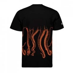 T-SHIRT OCTOPUS OUTLINE Nero -Offerta Economica Novità octopus 22sots03 t shirt octopus outline street style uomo 044743601 black 2
