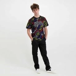 T-SHIRT OCTOPUS DECO Nero -Offerta Economica Novità octopus 22sots09 t shirt octopus deco street style uomo 044743801 black 6