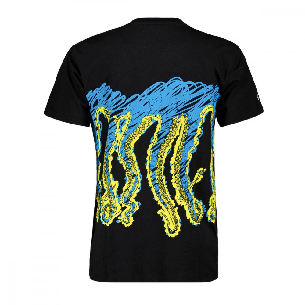 T-SHIRT OCTOPUS DRAFT Nero 4 T-SHIRT OCTOPUS DRAFT Nero - immagine 2
