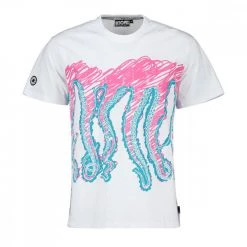 T-SHIRT OCTOPUS DRAFT Bianco