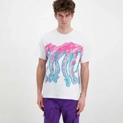 T-SHIRT OCTOPUS DRAFT Bianco 10 T-SHIRT OCTOPUS DRAFT Bianco -Offerta Economica Novità octopus 22sots11 t shirt octopus draft street style uomo 044744001 white 3