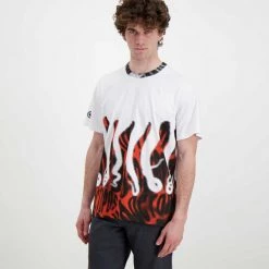 T-SHIRT OCTOPUS HALF TONE Bianco -Offerta Economica Novità octopus 22sots13 t shirt octopus half tone street style uomo 044744101 white 3