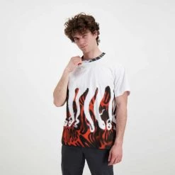 T-SHIRT OCTOPUS HALF TONE Bianco -Offerta Economica Novità octopus 22sots13 t shirt octopus half tone street style uomo 044744101 white 5