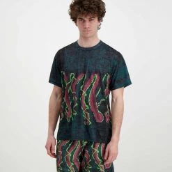 T-SHIRT OCTOPUS SHAKE Nero -Offerta Economica Novità octopus 22sots16 t shirt octopus shake street style uomo 044744301 black 3