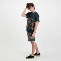 T-SHIRT OCTOPUS SHAKE Nero -Offerta Economica Novità octopus 22sots16 t shirt octopus shake street style uomo 044744301 black 6