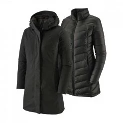 PATAGONIA PARKA CON CAPPUCCIO TRES 3-IN-1 DONNA Nero -Offerta Economica Novità patagonia 28409 parka con cappuccio tres 3 in 1 donna abbigliamento montagna donna 039138701 blk 3