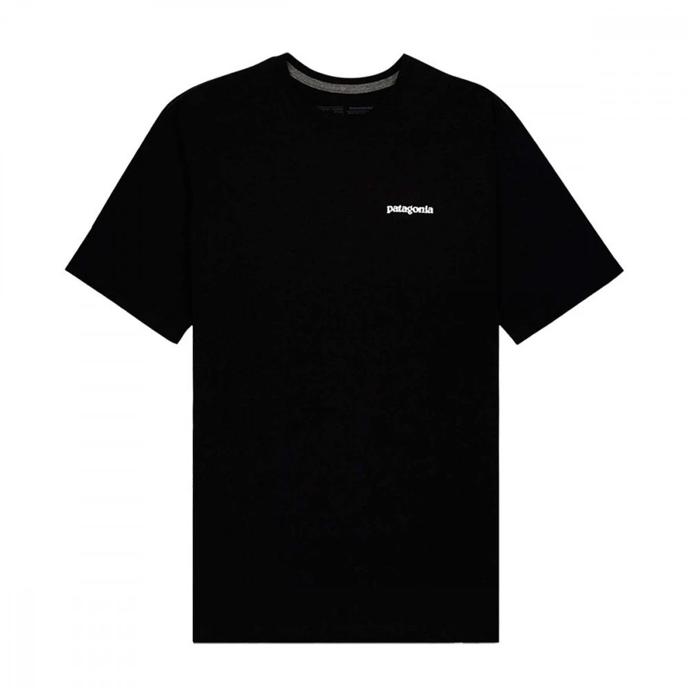 PATAGONIA T-SHIRT P-6 LOGO RESPONSIBILI-TEE® Nero