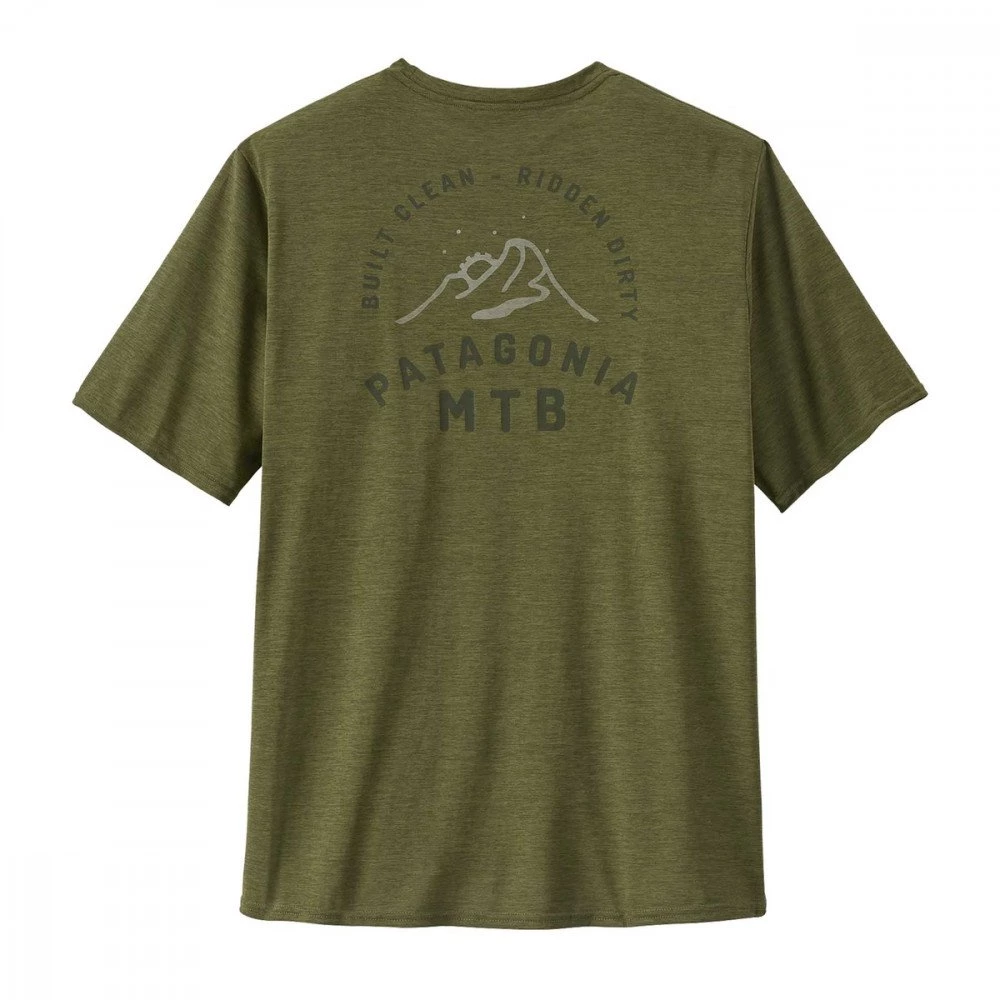 PATAGONIA T-SHIRT CAPILENE® COOL DAILY GRAPHIC Verde - immagine 2