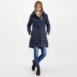 PEUTEREY PIUMINO LUNGO SOBCHAK DONNA Blu -Offerta Economica Novità peuterey ped3319 piumino lungo sobchak donna giacconi donna 039572801 215 6