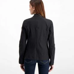 PEUTEREY BIKER FLYERS IN SOFTSHELL DONNA Nero -Offerta Economica Novità peuterey ped3555 biker flyers in softshell donna giacconi donna 042681901 ner 4