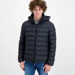 PEUTEREY PIUMINO BOGGS CON CAPPUCCIO STACCABILE Blu -Offerta Economica Novità peuterey peu3257ai20 piumino boggs con cappuccio staccabile giacconi uomo 041675401 215bl 4