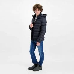 PEUTEREY PIUMINO BOGGS CON CAPPUCCIO STACCABILE Blu -Offerta Economica Novità peuterey peu3257ai20 piumino boggs con cappuccio staccabile giacconi uomo 041675401 215bl 6