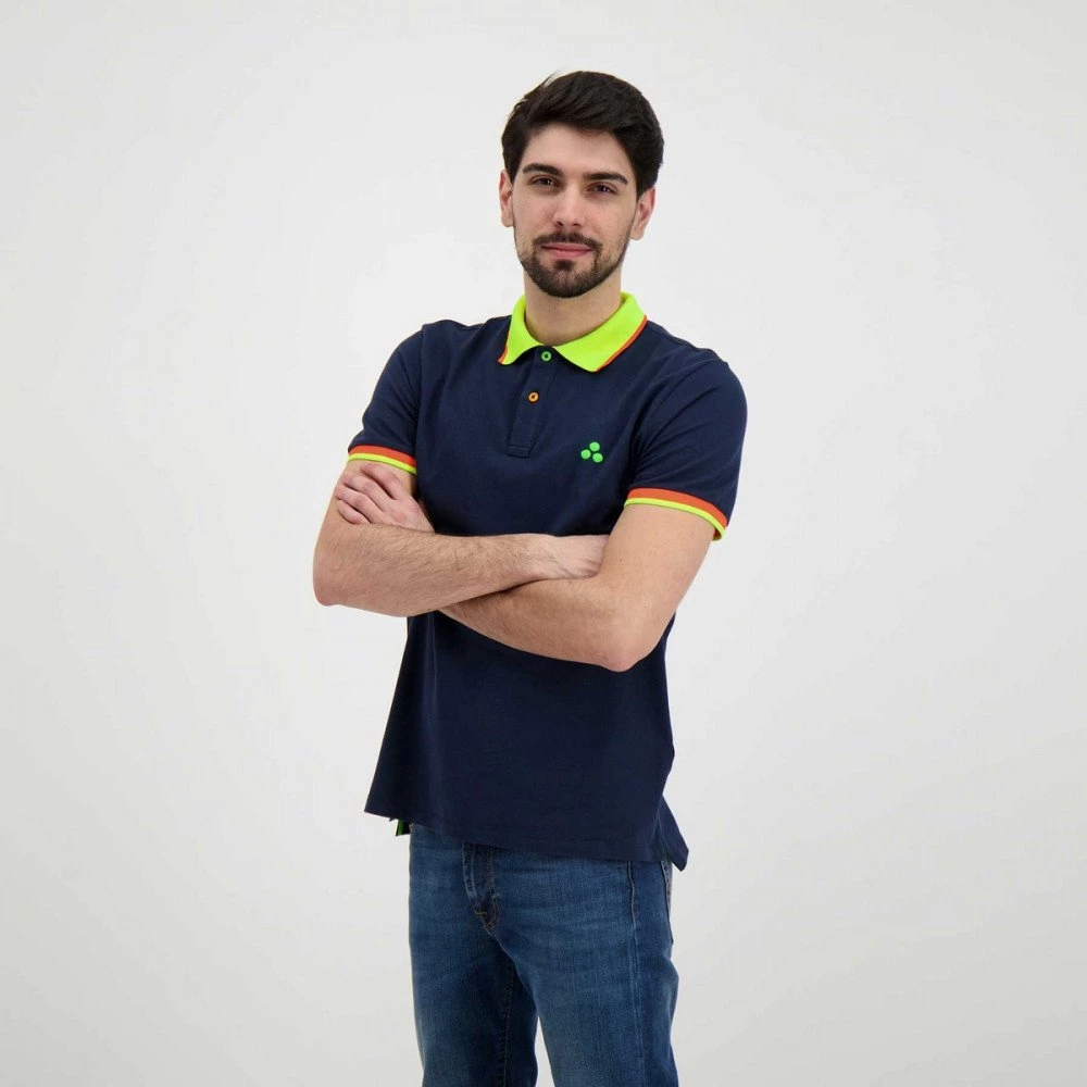 PEUTEREY POLO NEW SELANDINA Blu 7 PEUTEREY POLO NEW SELANDINA Blu - immagine 5