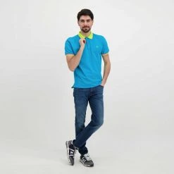 PEUTEREY POLO NEW SELANDINA Azzurro -Offerta Economica Novità peuterey peu3936 polo new selandina casual uomo 045019401 608 6