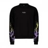PHOBIA FELPA GIROCOLLO LIGHTNING Nero 2 PHOBIA FELPA GIROCOLLO LIGHTNING Nero -Offerta Economica Novità phobia ph 12bpuyel felpa girocollo fulmini street style uomo 044744901 puyel 1