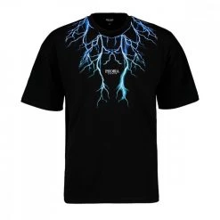 PHOBIA T-SHIRT LIGHTNING Nero