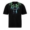 PHOBIA T-SHIRT LIGHTNING Nero -Offerta Economica Novità phobia ph 1bgrlb t shirt lightning street style uomo 046006001 bgrlb 1