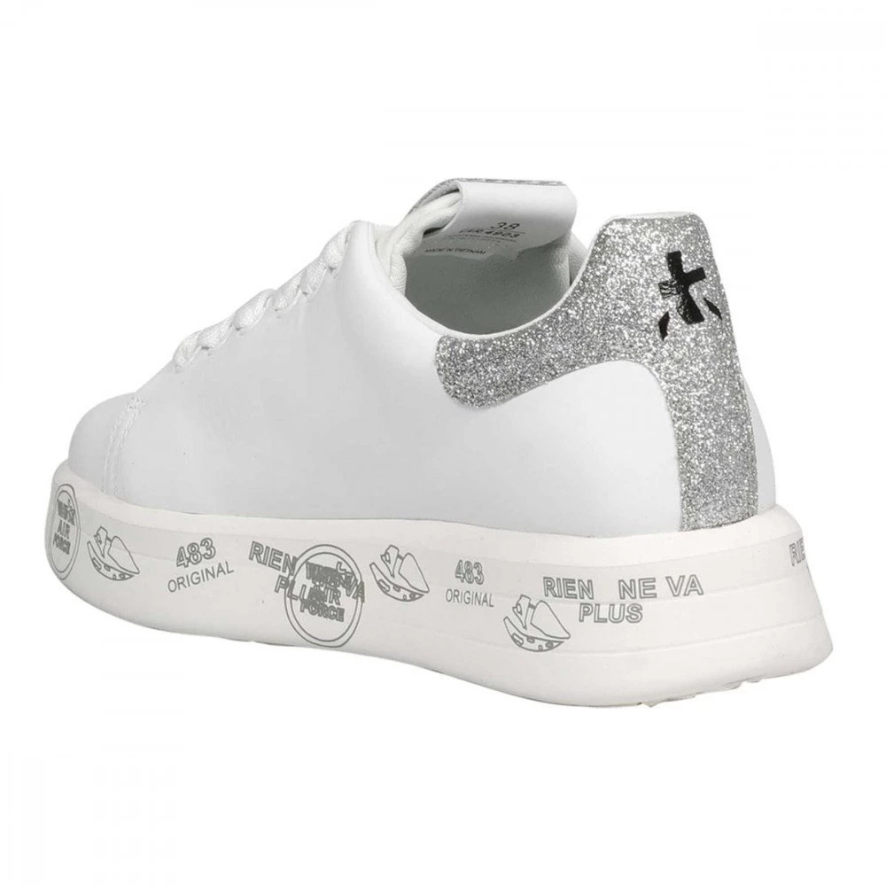 PREMIATA BELLE DONNA Bianco 5 PREMIATA BELLE DONNA Bianco - immagine 3