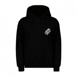 PROPAGANDA FELPA CON CAPPUCCIO BMF Nero