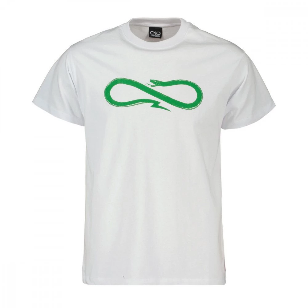 PROPAGANDA T-SHIRT LOGO Bianco 3 PROPAGANDA T-SHIRT LOGO Bianco