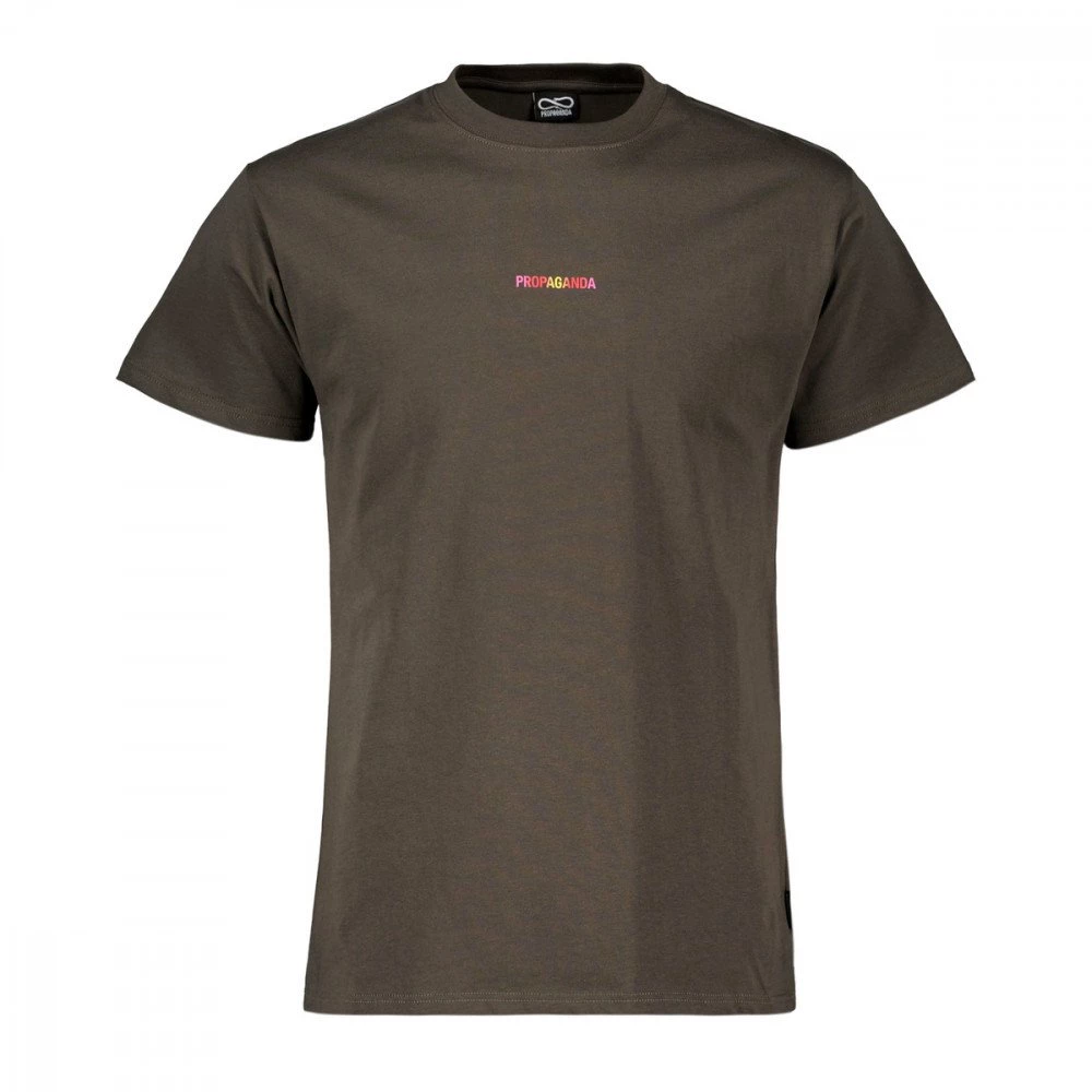 PROPAGANDA T-SHIRT RIBS GRADIENT Verde 3 PROPAGANDA T-SHIRT RIBS GRADIENT Verde