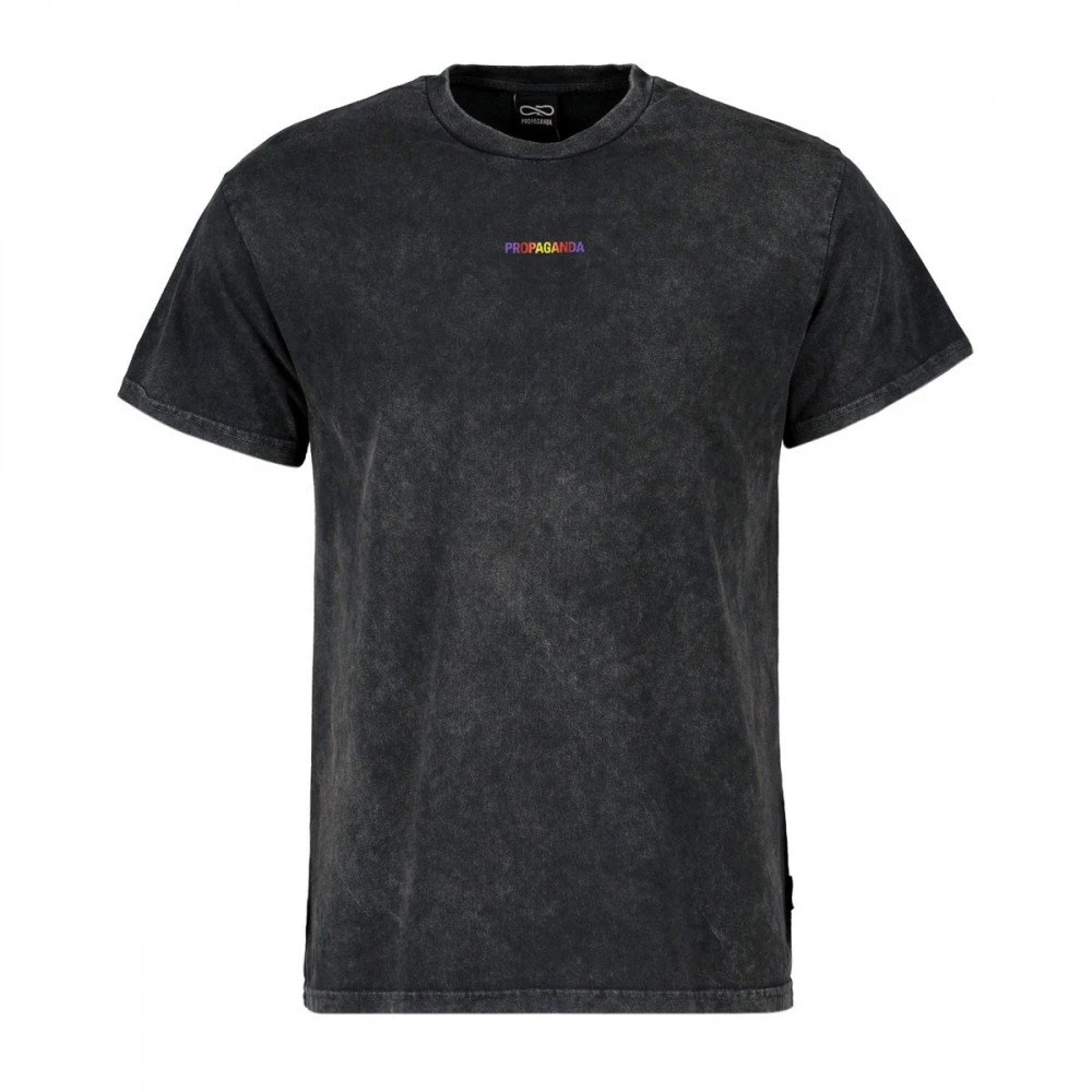 PROPAGANDA T-SHIRT RIBS GRADIENT Grigio 3 PROPAGANDA T-SHIRT RIBS GRADIENT Grigio
