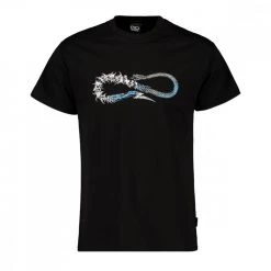 PROPAGANDA T-SHIRT LOGO SKULLSNAKE Nero