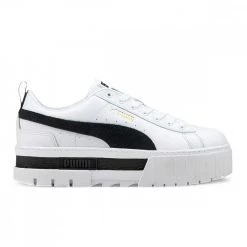 PUMA MAYZE LEATHER DONNA Bianco
