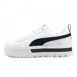 PUMA MAYZE LEATHER DONNA Bianco -Offerta Economica Novità puma 38198301 mayze leather donna tutte sneaker donna 043546201 01 6