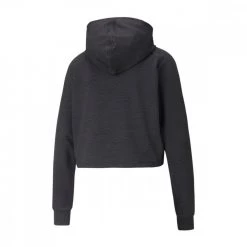 PUMA FELPA CROP CON CAPPUCCIO FLAWLESS DONNA Nero -Offerta Economica Novità puma 521551 felpa crop con cappuccio flawless donna abbigliamento training e palestra donna 045352801 01 2