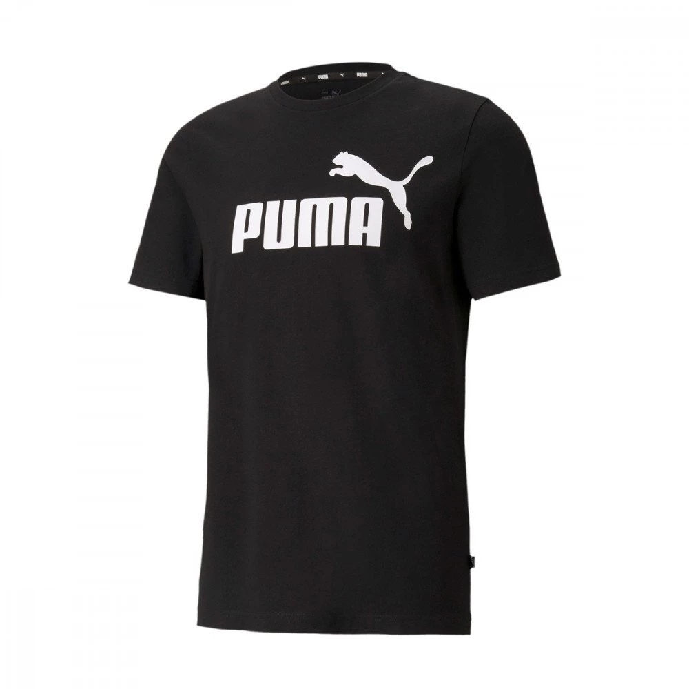 PUMA T-SHIRT LOGO ESSENTIAL Nero 3 PUMA T-SHIRT LOGO ESSENTIAL Nero
