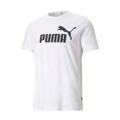 PUMA T-SHIRT LOGO ESSENTIAL Bianco