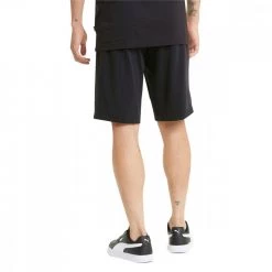 PUMA SHORT ESSENTIAL JERSEY Nero -Offerta Economica Novità puma 586706 short essential jersey sport style uomo 042172101 01 4