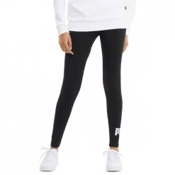 PUMA LEGGINGS ESSENTIALS LOGO DONNA Nero -Offerta Economica Novità puma 586832 leggings essential logo donna sport style donna 042170701 01 3