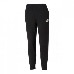 PUMA PANTALONI ESSENTIAL LOGO DONNA Nero