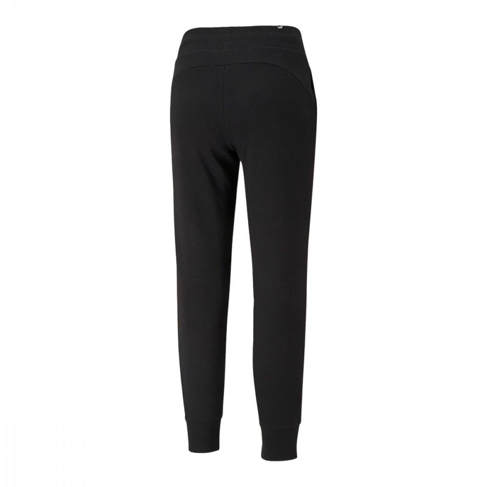 PUMA PANTALONI ESSENTIAL LOGO DONNA Nero 4 PUMA PANTALONI ESSENTIAL LOGO DONNA Nero - immagine 2