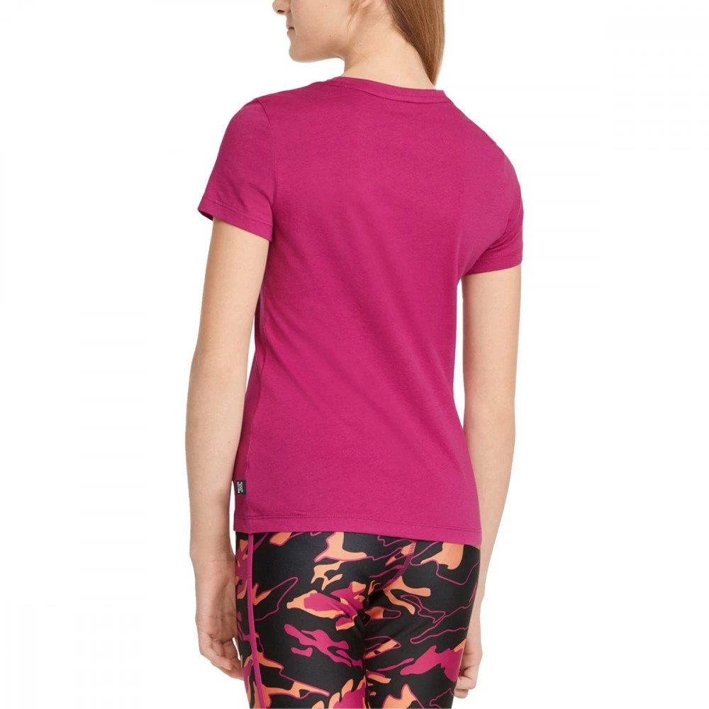 PUMA T-SHIRT ESSENTIAL BAMBINA Fucsia 6 PUMA T-SHIRT ESSENTIAL BAMBINA Fucsia - immagine 4