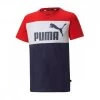 PUMA T-SHIRT COLORBLOCK BAMBINO Blu, Rosso -Offerta Economica Novità puma 846127 t shirt colorblock bambino abbigliamento bambino 044785001 11 1