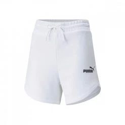 PUMA SHORT ESSENTIAL VITA ALTA DONNA Bianco